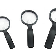 Vegrootglas rond