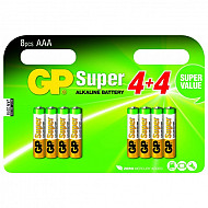 AAA batterijen multipack - 8 stuks