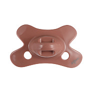 Fopspeen Natural 0-6 maanden - Brick bruin