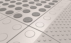 Anti-slip doppen set voor de modulaire drempelhulp