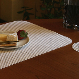Anti-slip placemat en onderzetter set