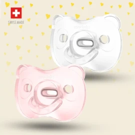 Medela Baby fopspeen 0-6m roze