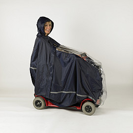 Splash scooter cape