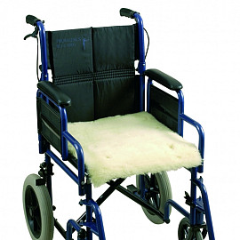 Schapenvacht voor rolstoel