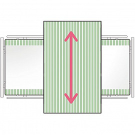 Satinsheet 2D Treklaken