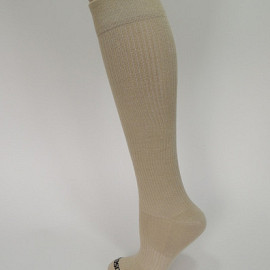 Ecosox compressiesokken beige