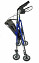 Rollator lichtgewicht blauw