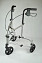 Alluminium 3-wiel rollator Zilver