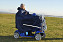 Splash scooter cape